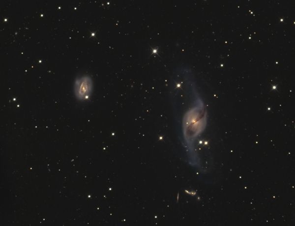 NGC 3718 & NGC 3729 im Großen Wagen