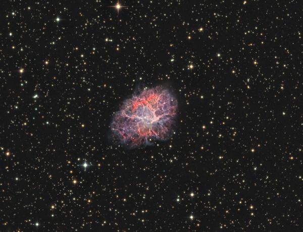 Messier 1 der Krebsnebel – 2007 bis 2018