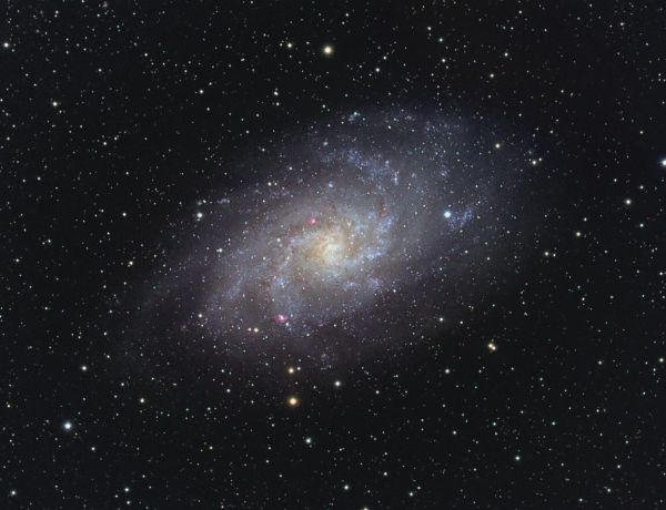 M33 im Sternbild Dreieck
